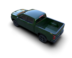 Pickup truck isolated on background. 3d rendering - illustration png
