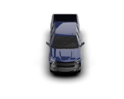 Pickup truck isolated on background. 3d rendering - illustration png