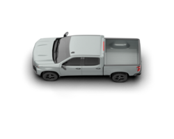Pickup truck isolated on background. 3d rendering - illustration png