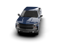 Pickup truck isolated on background. 3d rendering - illustration png