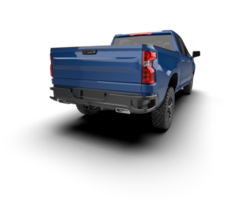 Pickup truck isolated on background. 3d rendering - illustration png