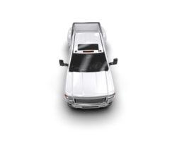 Pickup truck isolated on background. 3d rendering - illustration png