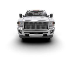 Pickup truck isolated on background. 3d rendering - illustration png
