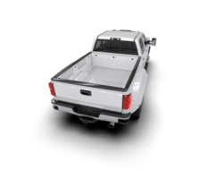 Pickup truck isolated on background. 3d rendering - illustration png