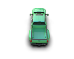 Pickup truck isolated on background. 3d rendering - illustration png
