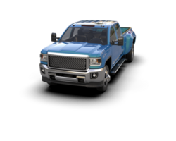 Pickup truck isolated on background. 3d rendering - illustration png