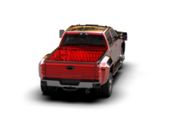 Pickup truck isolated on background. 3d rendering - illustration png