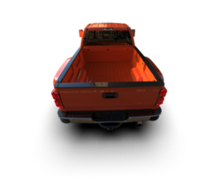 Pickup truck isolated on background. 3d rendering - illustration png