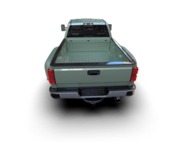 Pickup truck isolated on background. 3d rendering - illustration png