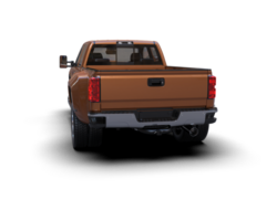 Pickup truck isolated on background. 3d rendering - illustration png