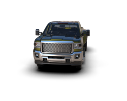 Pickup truck isolated on background. 3d rendering - illustration png