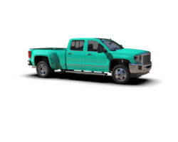 Pickup truck isolated on background. 3d rendering - illustration png