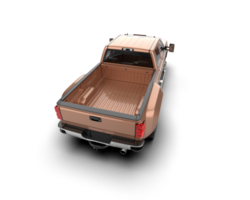 Pickup truck isolated on background. 3d rendering - illustration png