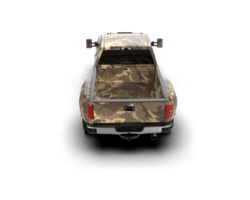 Pickup truck isolated on background. 3d rendering - illustration png