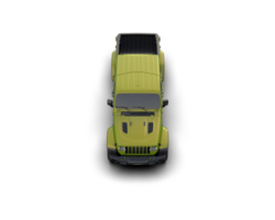 Pickup truck isolated on background. 3d rendering - illustration png
