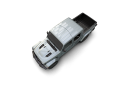 Pickup truck isolated on background. 3d rendering - illustration png
