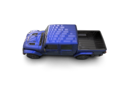 Pickup truck isolated on background. 3d rendering - illustration png