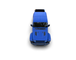 Pickup truck isolated on background. 3d rendering - illustration png