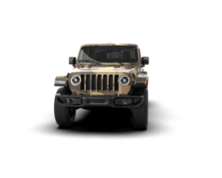 Pickup truck isolated on background. 3d rendering - illustration png