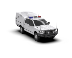 Pickup truck isolated on background. 3d rendering - illustration png