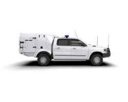 Pickup truck isolated on background. 3d rendering - illustration png