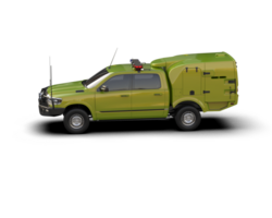Pickup truck isolated on background. 3d rendering - illustration png
