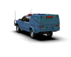 Pickup truck isolated on background. 3d rendering - illustration png