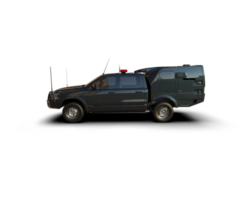 Pickup truck isolated on background. 3d rendering - illustration png