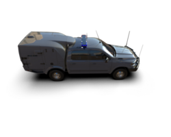 Pickup truck isolated on background. 3d rendering - illustration png