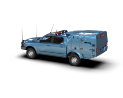 Pickup truck isolated on background. 3d rendering - illustration png
