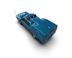 Pickup truck isolated on background. 3d rendering - illustration png