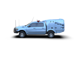Pickup truck isolated on background. 3d rendering - illustration png