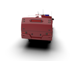 Pickup truck isolated on background. 3d rendering - illustration png