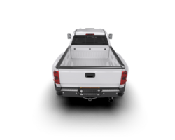 Pickup truck isolated on background. 3d rendering - illustration png