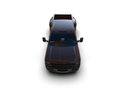Pickup truck isolated on background. 3d rendering - illustration png