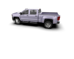 Pickup truck isolated on background. 3d rendering - illustration png