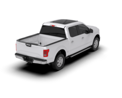 Pickup truck isolated on background. 3d rendering - illustration png