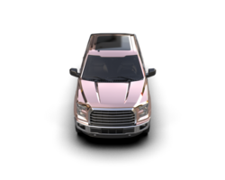 Pickup truck isolated on background. 3d rendering - illustration png