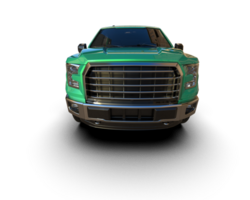 Pickup truck isolated on background. 3d rendering - illustration png