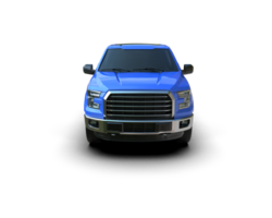 Pickup truck isolated on background. 3d rendering - illustration png