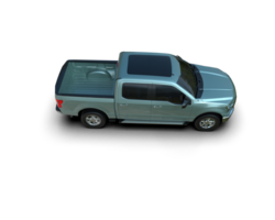 Pickup truck isolated on background. 3d rendering - illustration png