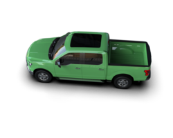 Pickup truck isolated on background. 3d rendering - illustration png