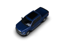 Pickup truck isolated on background. 3d rendering - illustration png