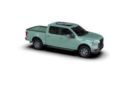 Pickup truck isolated on background. 3d rendering - illustration png