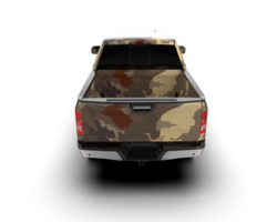 Pickup truck isolated on background. 3d rendering - illustration png