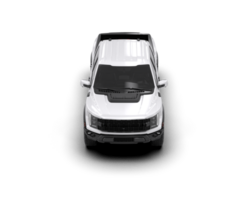 Pickup truck isolated on background. 3d rendering - illustration png