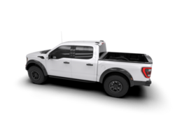 Pickup truck isolated on background. 3d rendering - illustration png