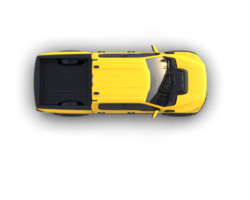 Pickup truck isolated on background. 3d rendering - illustration png