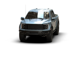 Pickup truck isolated on background. 3d rendering - illustration png