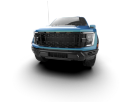 Pickup truck isolated on background. 3d rendering - illustration png